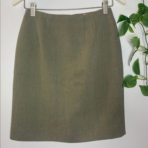 High waist mini skirt
